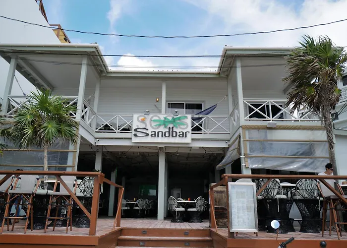 Sandbar Beachfront Hotel & Hostel Restaurant San Pedro (Ambergris Caye)